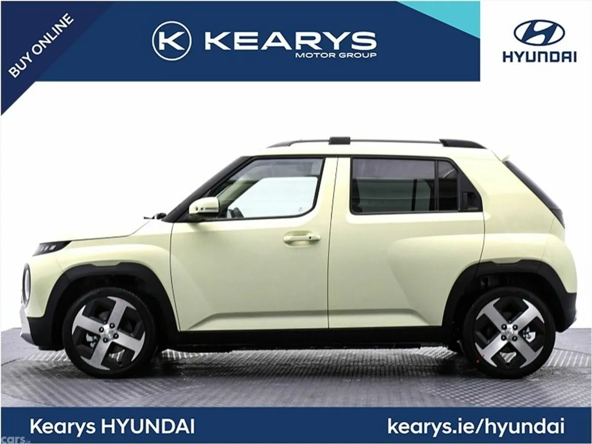 Hyundai INSTER SUV, Electric, 2026, Yellow