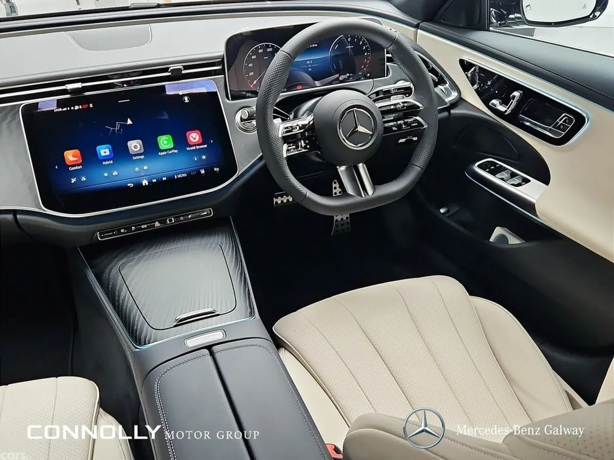 Mercedes-Benz E-Class Saloon, Diesel Plug-in Hybrid, 2027, Black