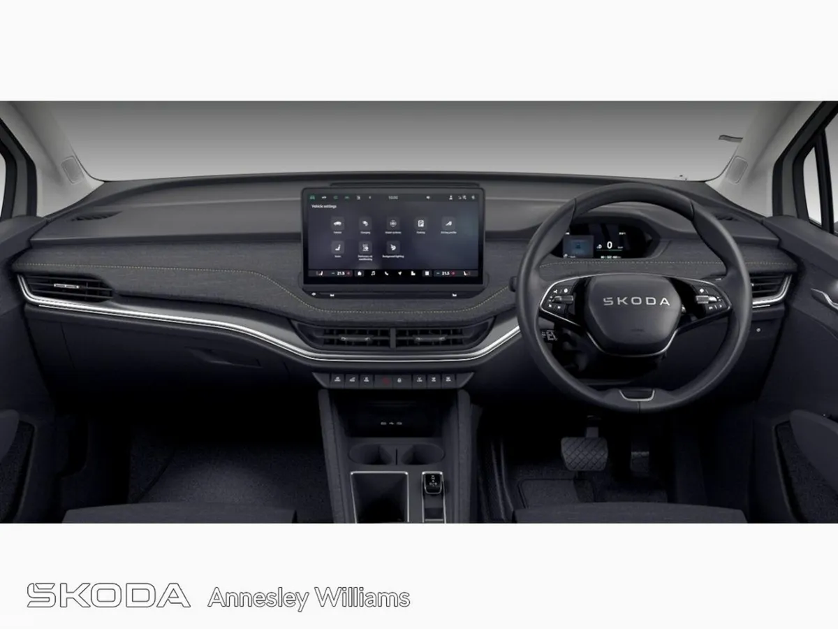 Skoda Elroq MPV, Electric, 2026, White