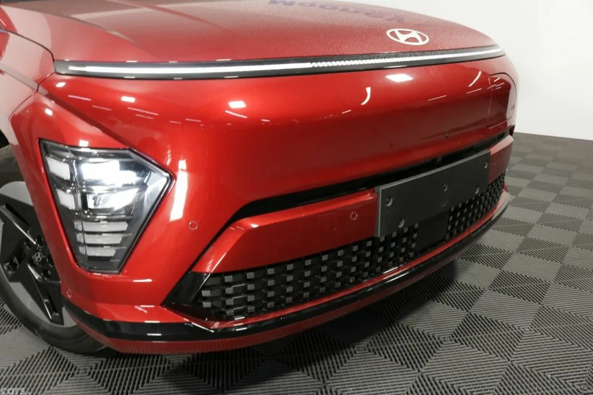 Hyundai KONA SUV, Electric, 2026, Red