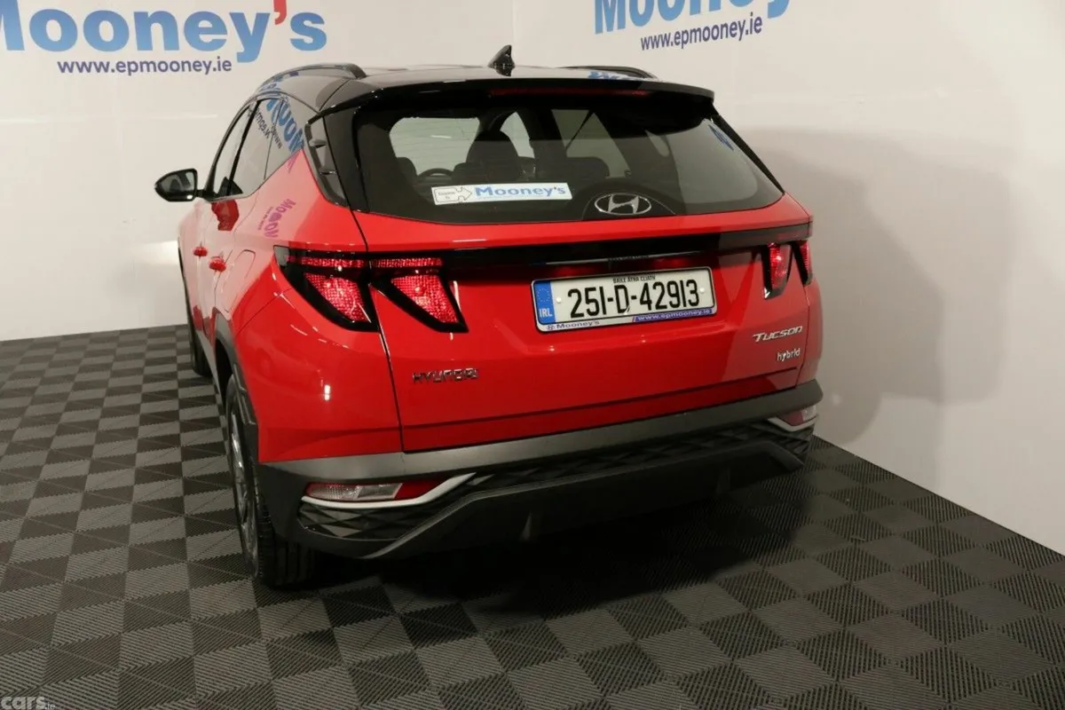 Hyundai Tucson SUV, Petrol Hybrid, 2025, Red