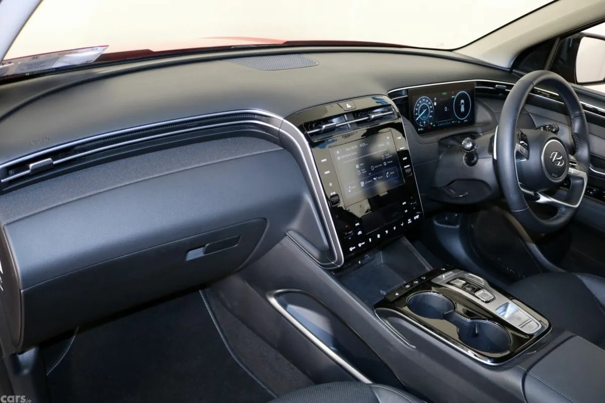 Hyundai Tucson SUV, Petrol Hybrid, 2025, Red