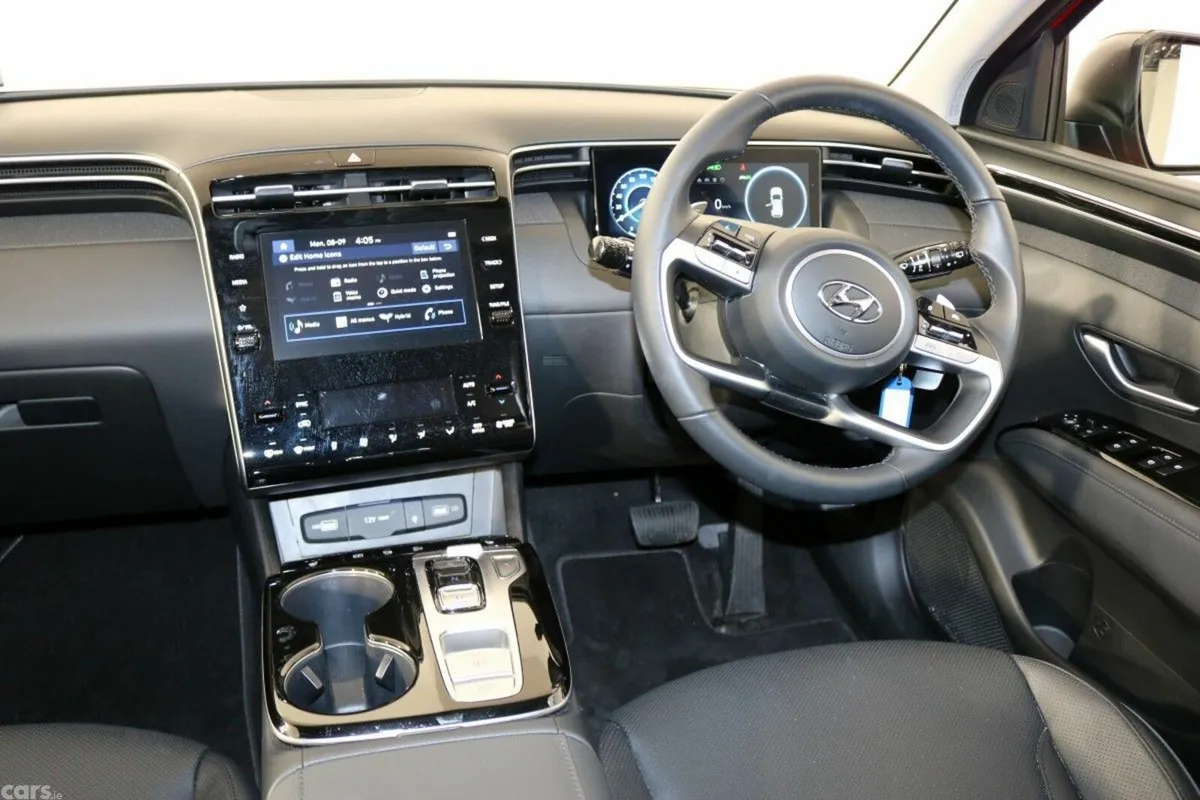 Hyundai Tucson SUV, Petrol Hybrid, 2025, Red