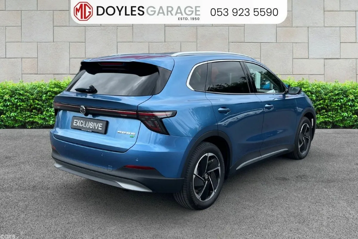 MG S5 SUV, Electric, 2027, Blue