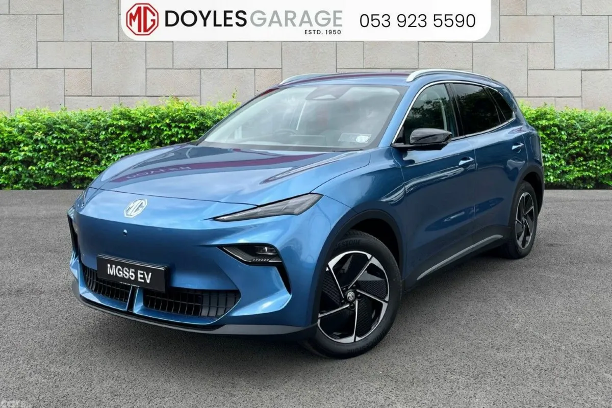 MG S5 SUV, Electric, 2027, Blue