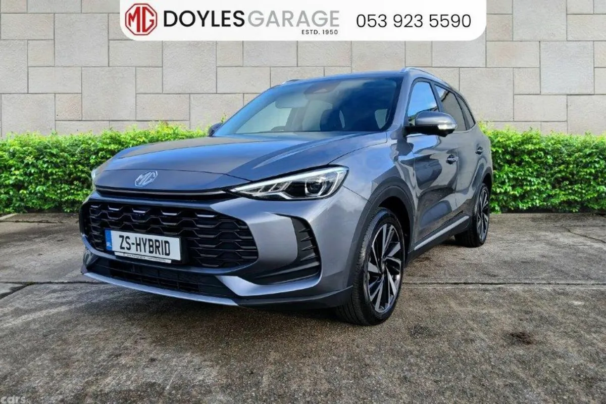 MG ZS SUV, Petrol Hybrid, 2027, Grey