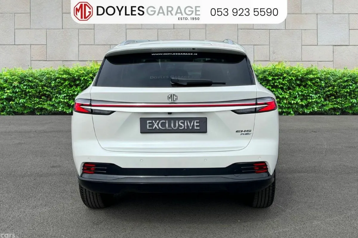 MG HS SUV, Petrol Plug-in Hybrid, 2027, White