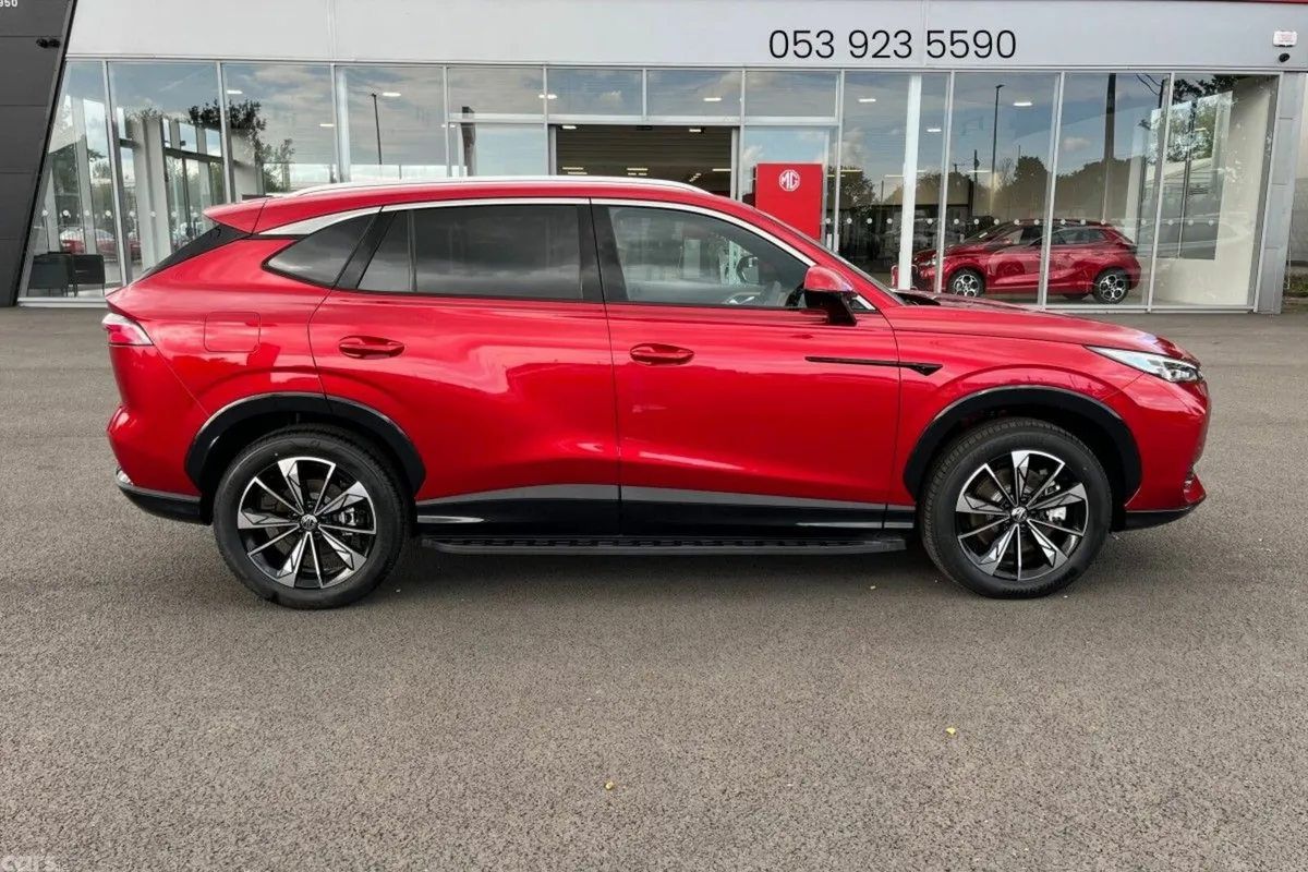 MG HS SUV, Petrol Plug-in Hybrid, 2027, Red