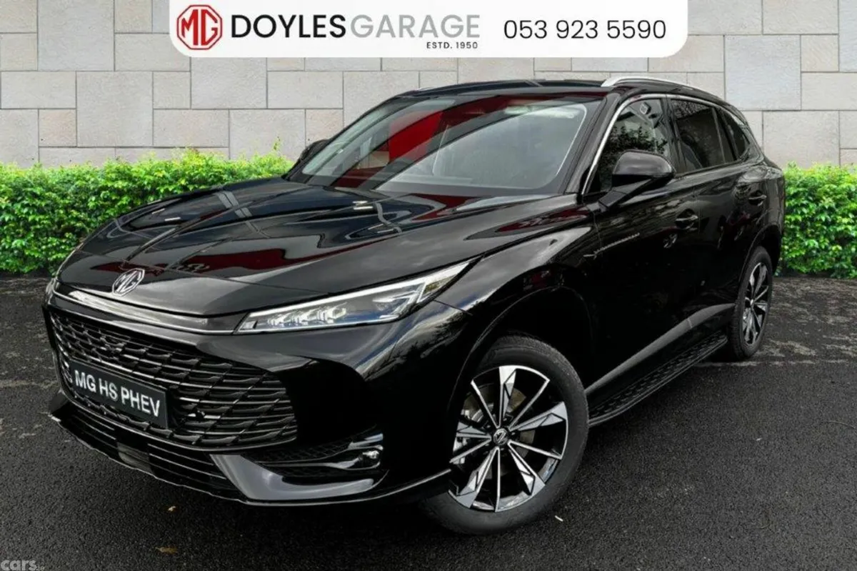 MG HS SUV, Petrol Plug-in Hybrid, 2027, Black