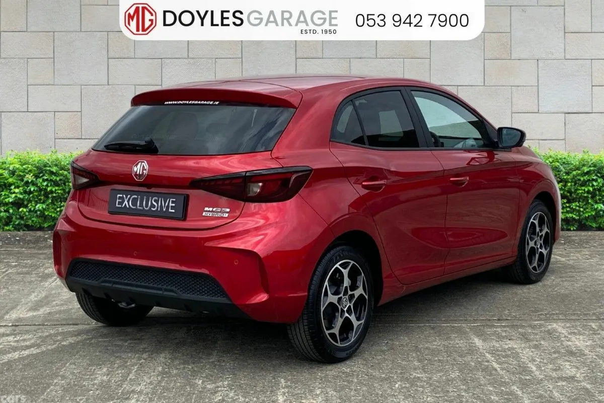 MG MG3 Hatchback, Petrol Hybrid, 2027, Red
