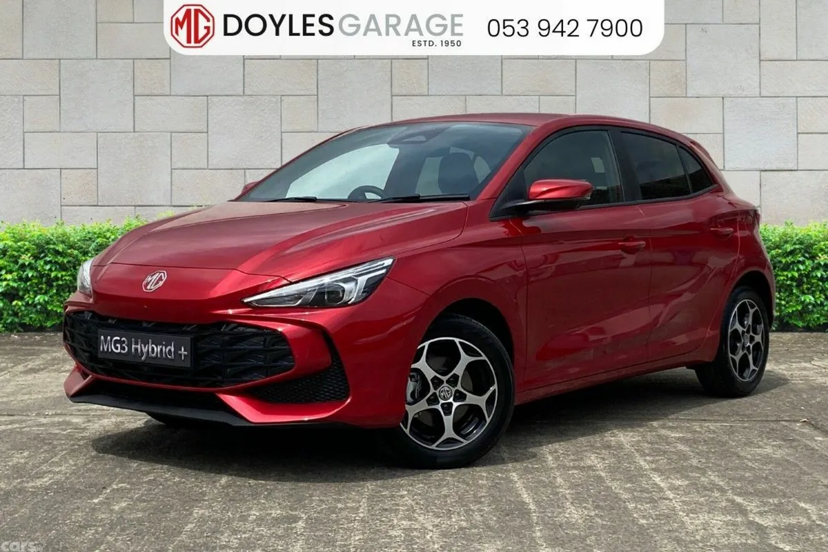 MG MG3 Hatchback, Petrol Hybrid, 2027, Red