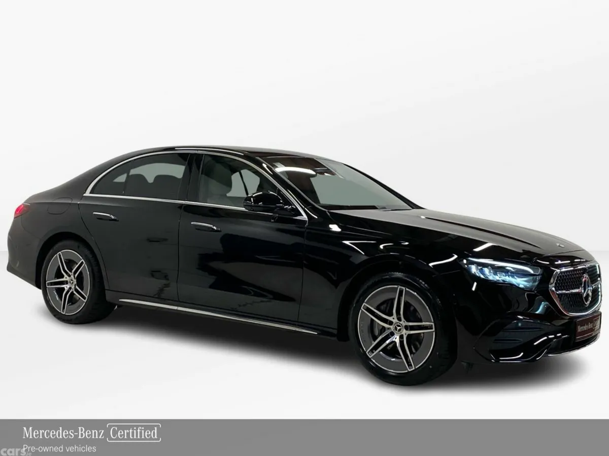 Mercedes-Benz E-Class Saloon, Petrol Plug-in Hybrid, 2025, Black