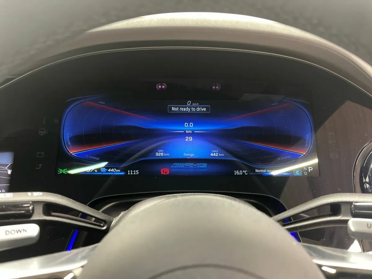 Mercedes-Benz AMG Saloon, Electric, 2025, Black