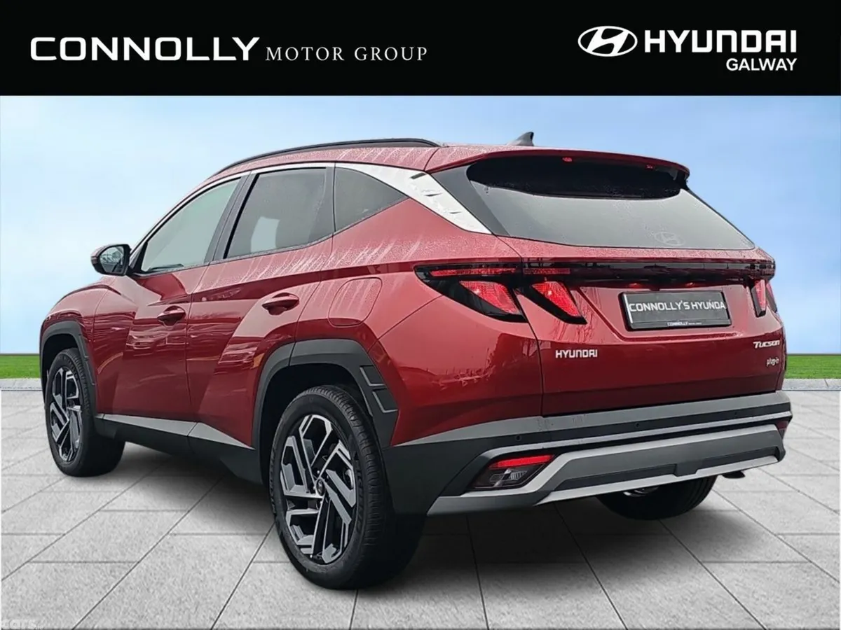 Hyundai Tucson SUV, Petrol Plug-in Hybrid, 2026, Red