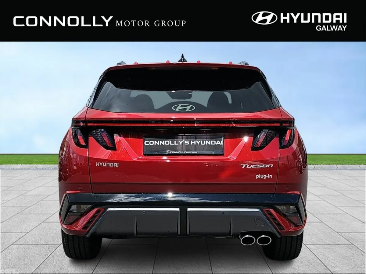 Hyundai Tucson SUV, Petrol Plug-in Hybrid, 2026, Red