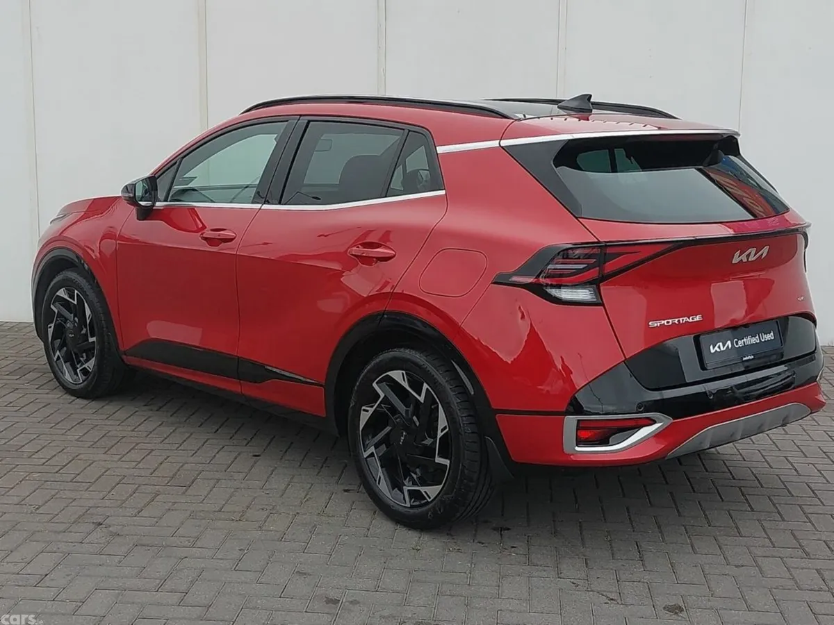 Kia Sportage SUV, Diesel Hybrid, 2024, Red