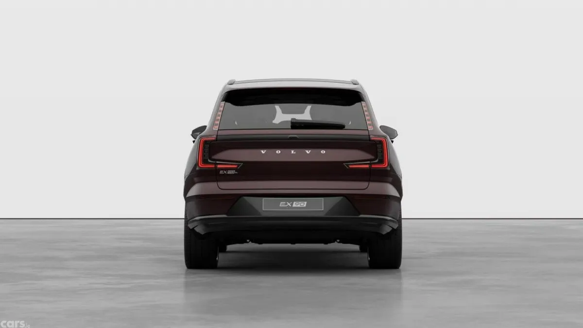 Volvo EX90 SUV, Electric, 2027, Red
