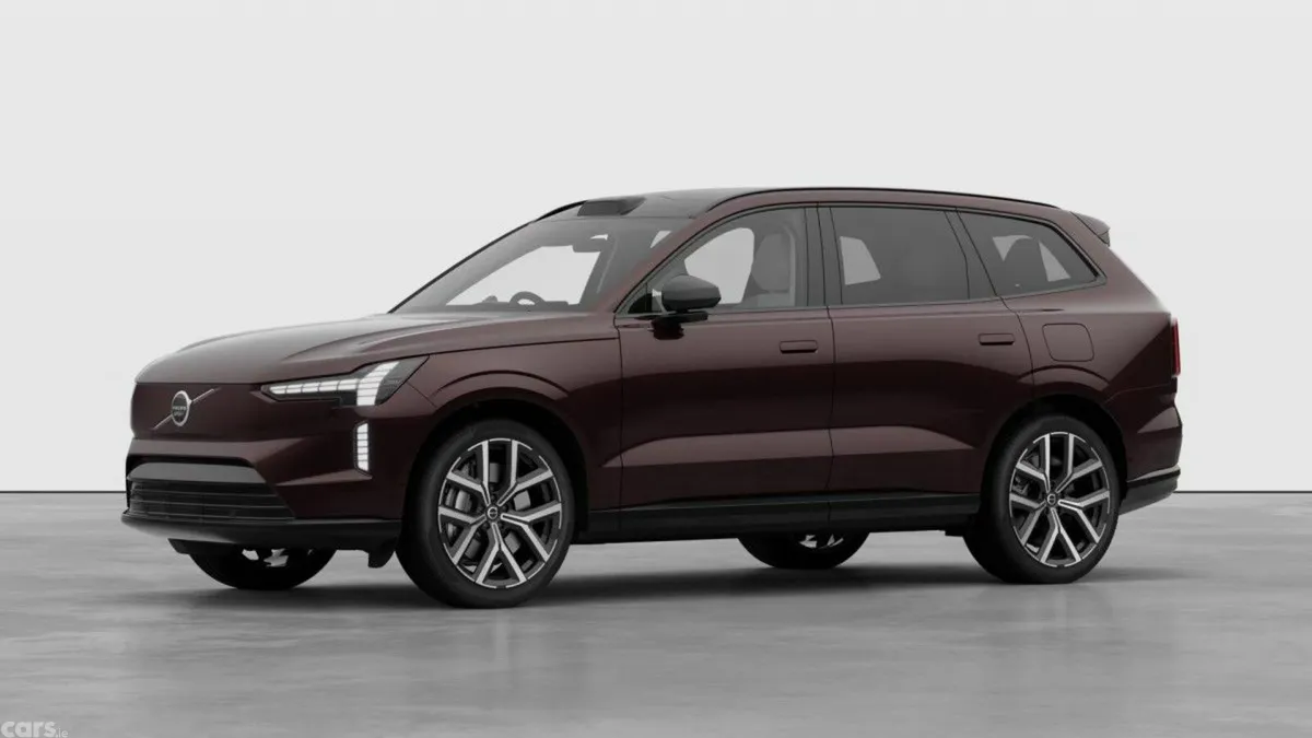 Volvo EX90 SUV, Electric, 2027, Red