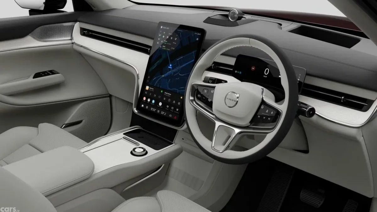 Volvo EX90 SUV, Electric, 2027, Red