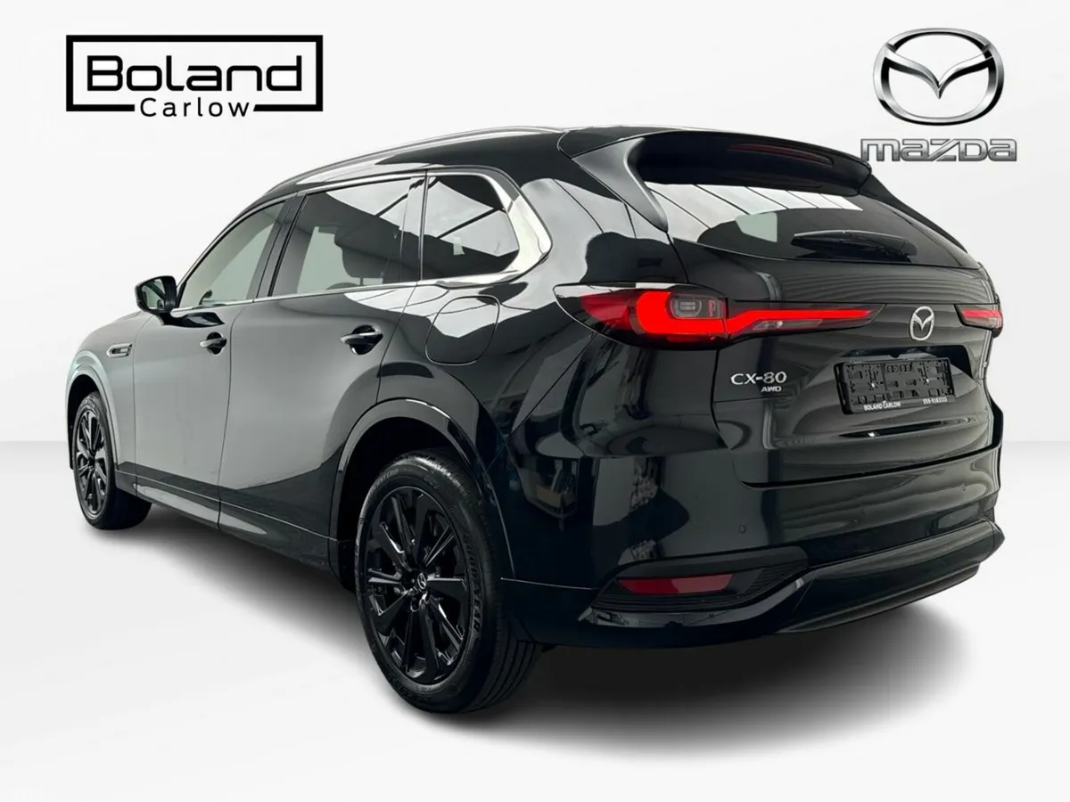 Mazda CX-80 SUV, Petrol Plug-in Hybrid, 2026, Black