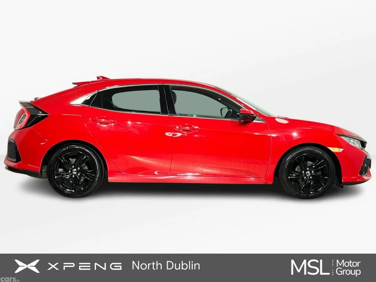 Honda Civic Hatchback, Petrol, 2019, Red