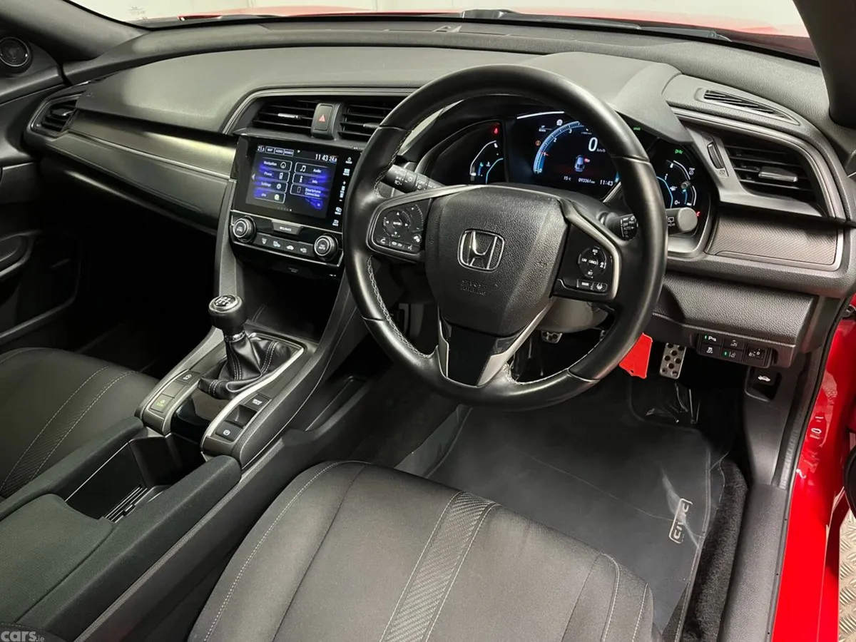 Honda Civic Hatchback, Petrol, 2019, Red