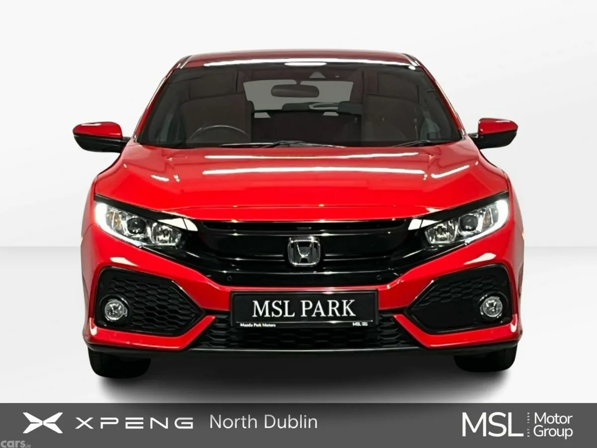 Honda Civic Hatchback, Petrol, 2019, Red