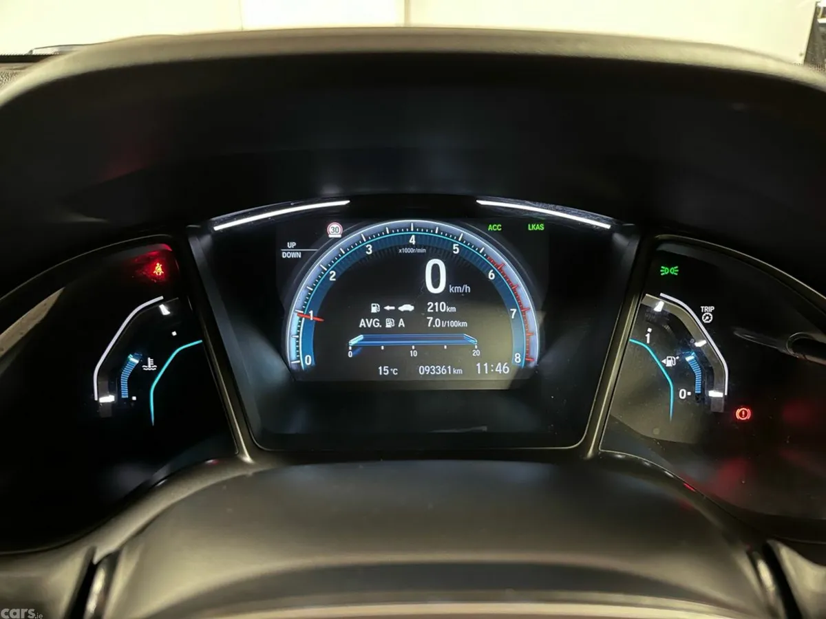 Honda Civic Hatchback, Petrol, 2019, Red
