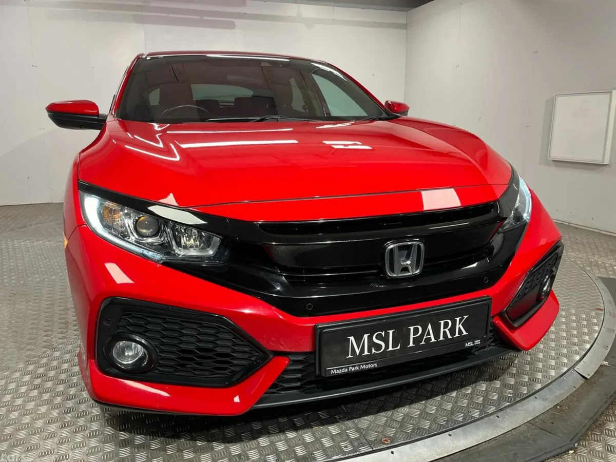 Honda Civic Hatchback, Petrol, 2019, Red