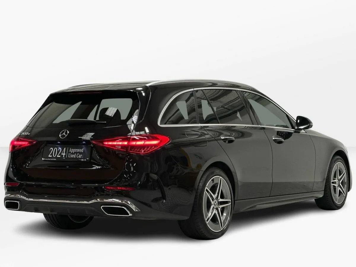 Mercedes-Benz C-Class Estate, Petrol Plug-in Hybrid, 2024, Black