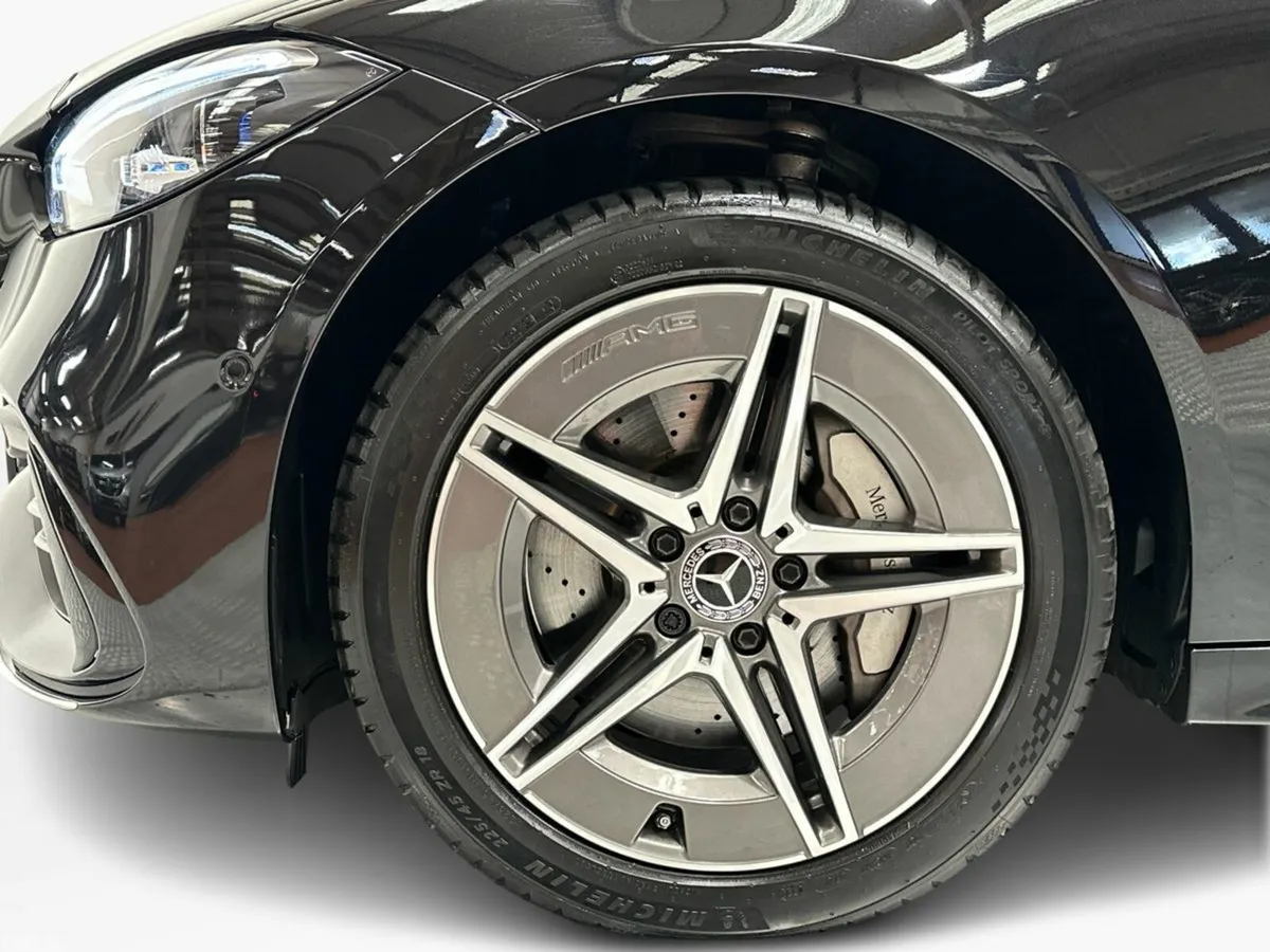 Mercedes-Benz C-Class Estate, Petrol Plug-in Hybrid, 2024, Black
