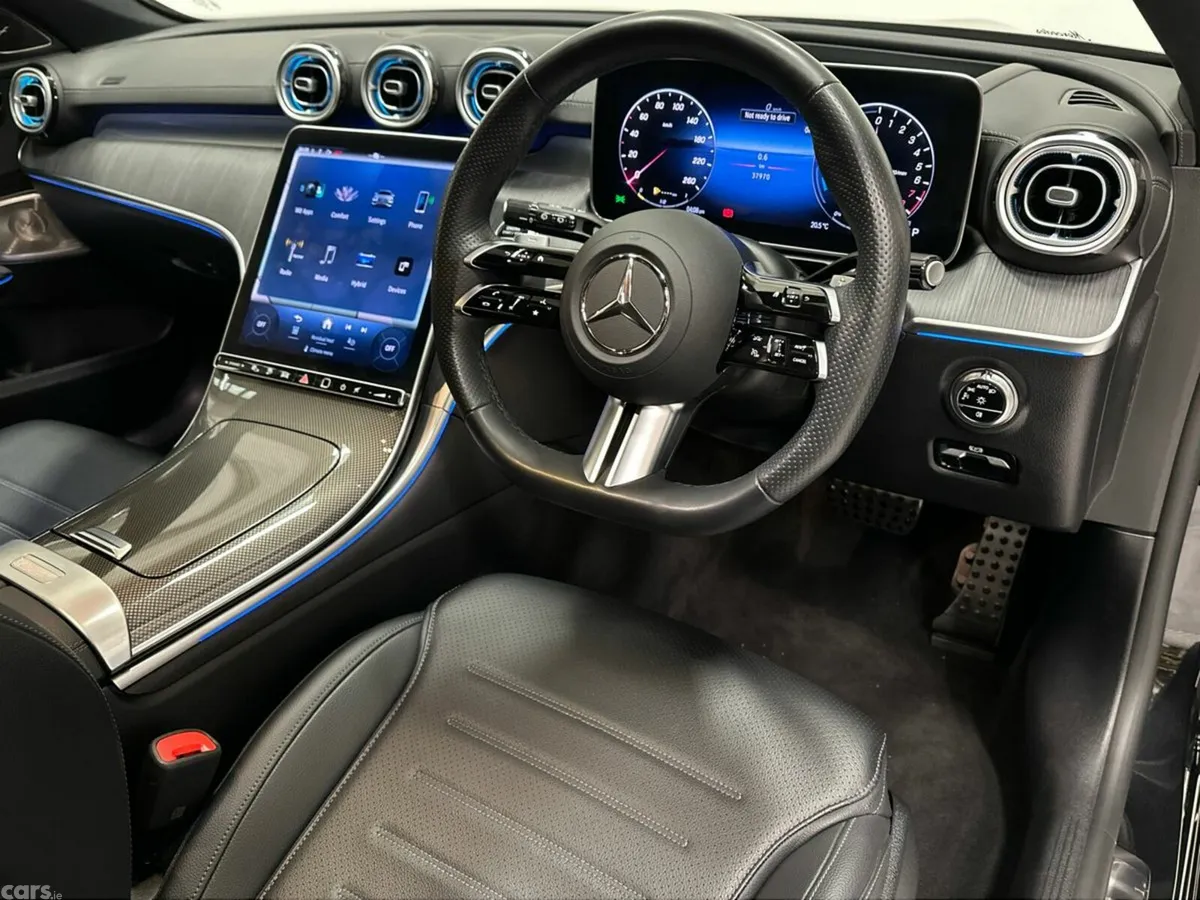 Mercedes-Benz C-Class Estate, Petrol Plug-in Hybrid, 2024, Black
