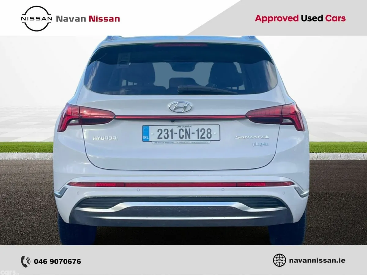 Hyundai Santa Fe SUV, Petrol Plug-in Hybrid, 2023, White