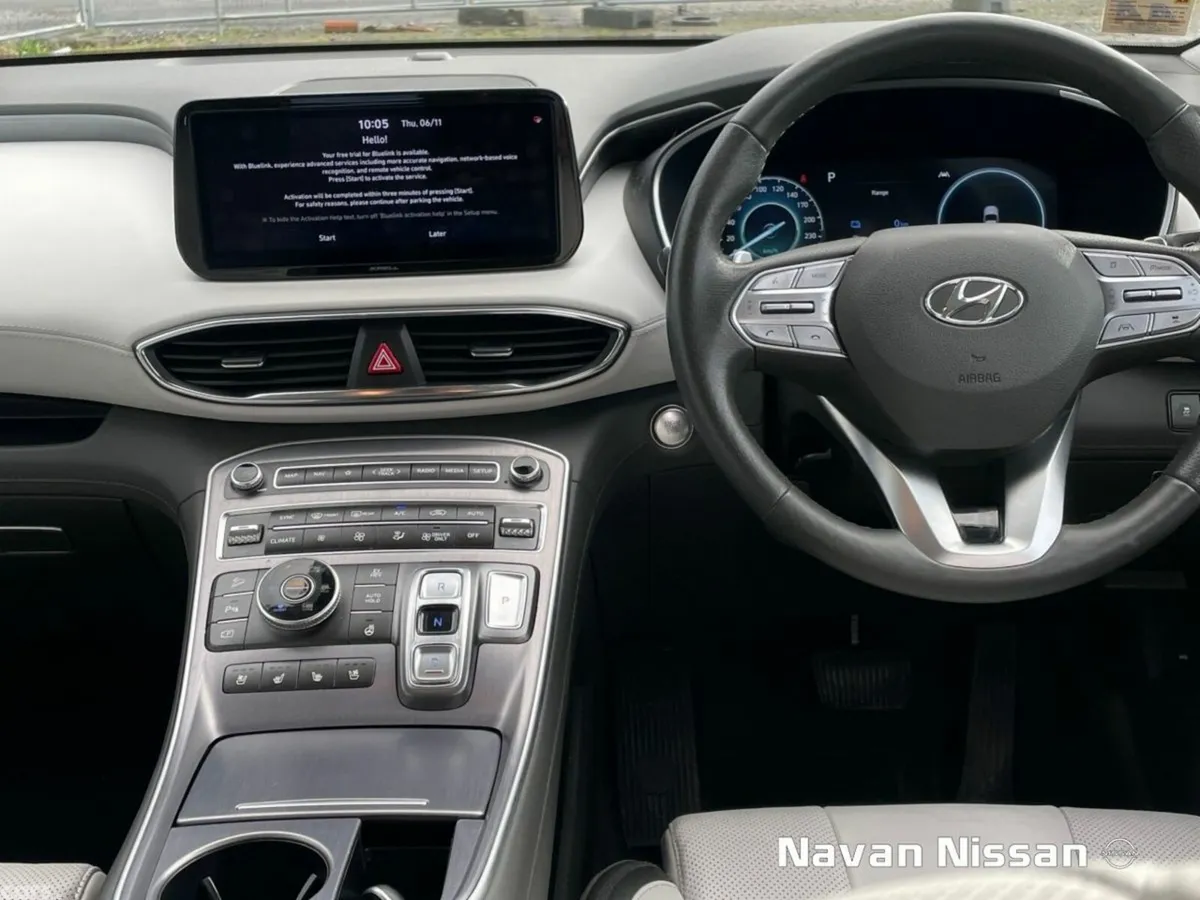 Hyundai Santa Fe SUV, Petrol Plug-in Hybrid, 2023, White