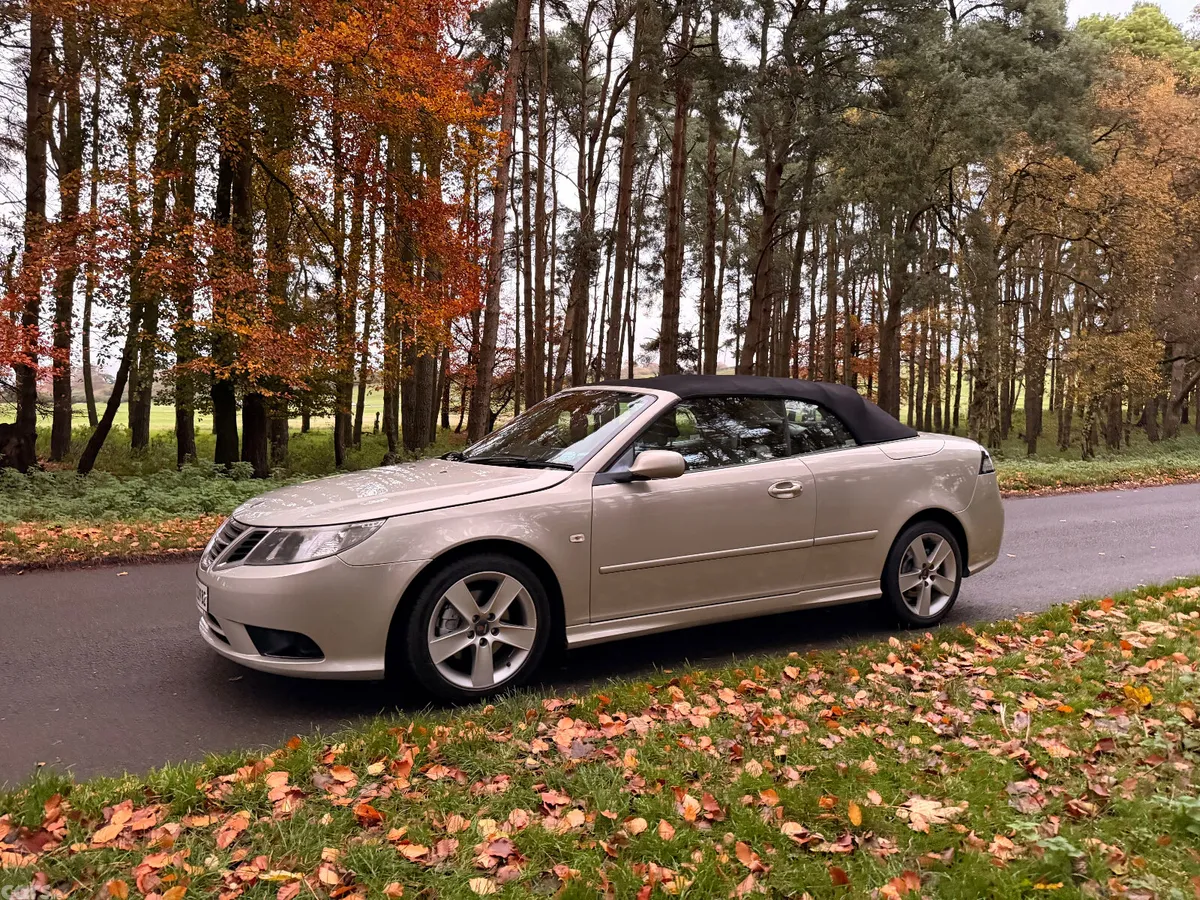 Saab 9-3 Convertible, Diesel, 2008, Silver