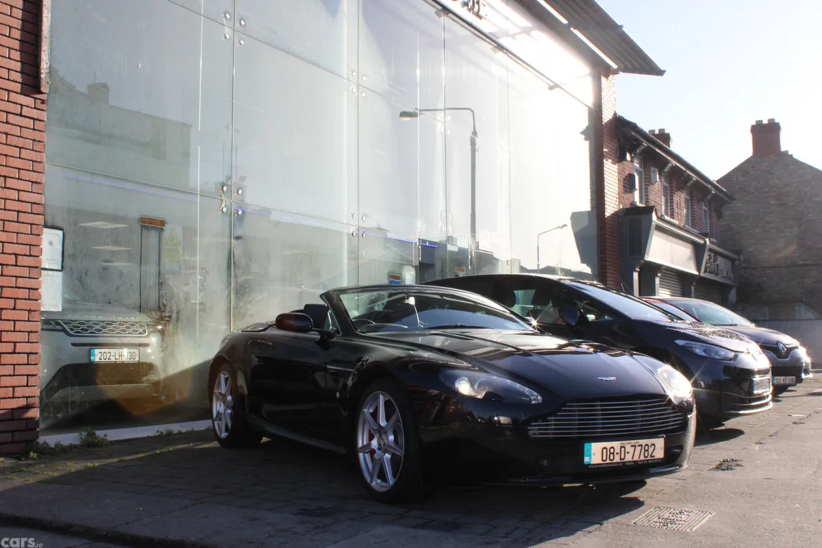 Aston Martin Vantage Convertible, Petrol, 2008, Black
