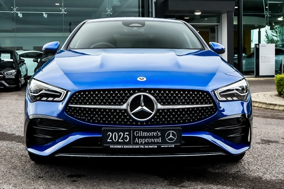 Mercedes-Benz CLA Coupe, Petrol Plug-in Hybrid, 2025, Blue
