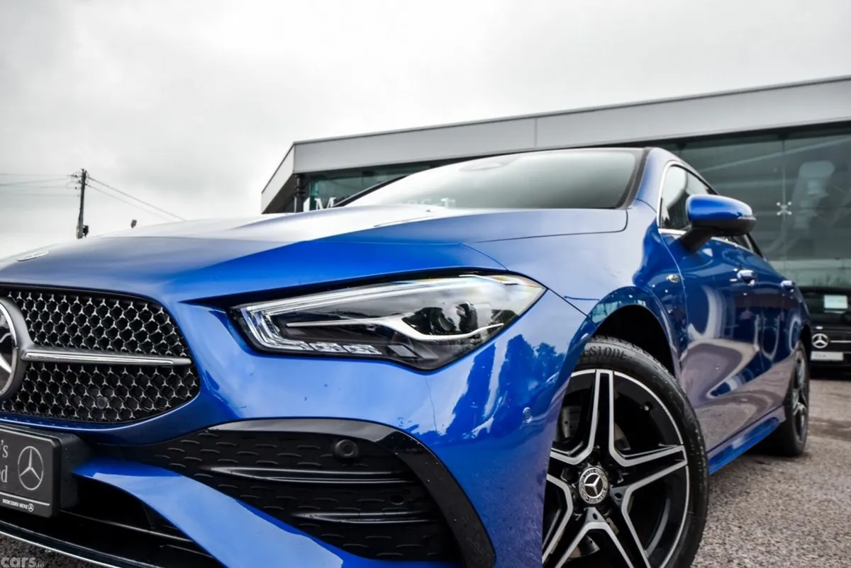 Mercedes-Benz CLA Coupe, Petrol Plug-in Hybrid, 2025, Blue