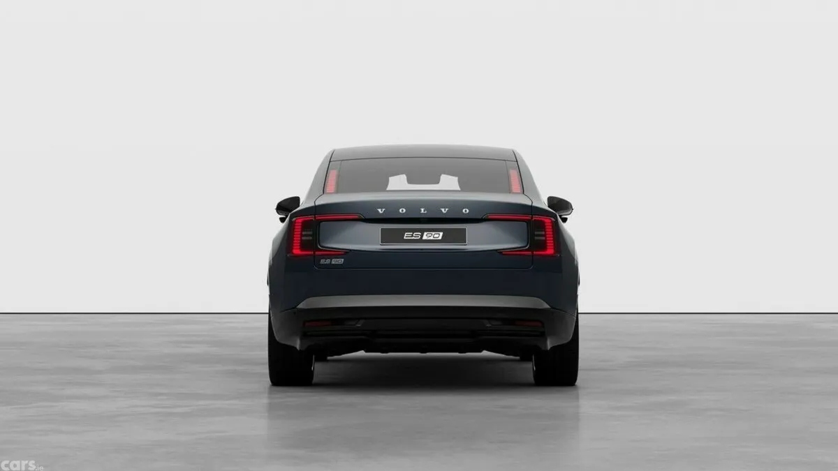 Volvo ES90 Saloon, Electric, 2027, Blue