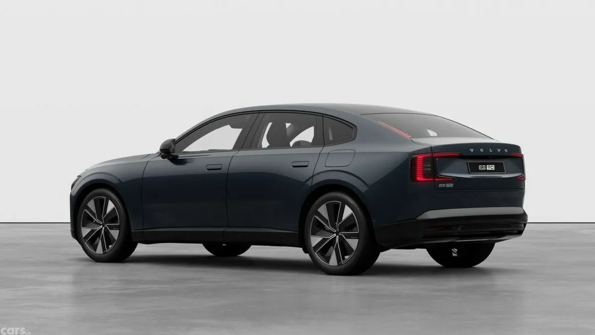 Volvo ES90 Saloon, Electric, 2027, Blue