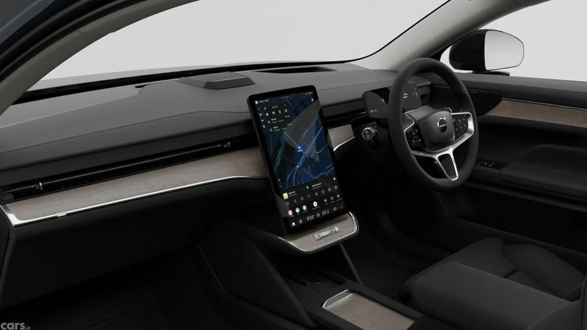 Volvo ES90 Saloon, Electric, 2027, Blue