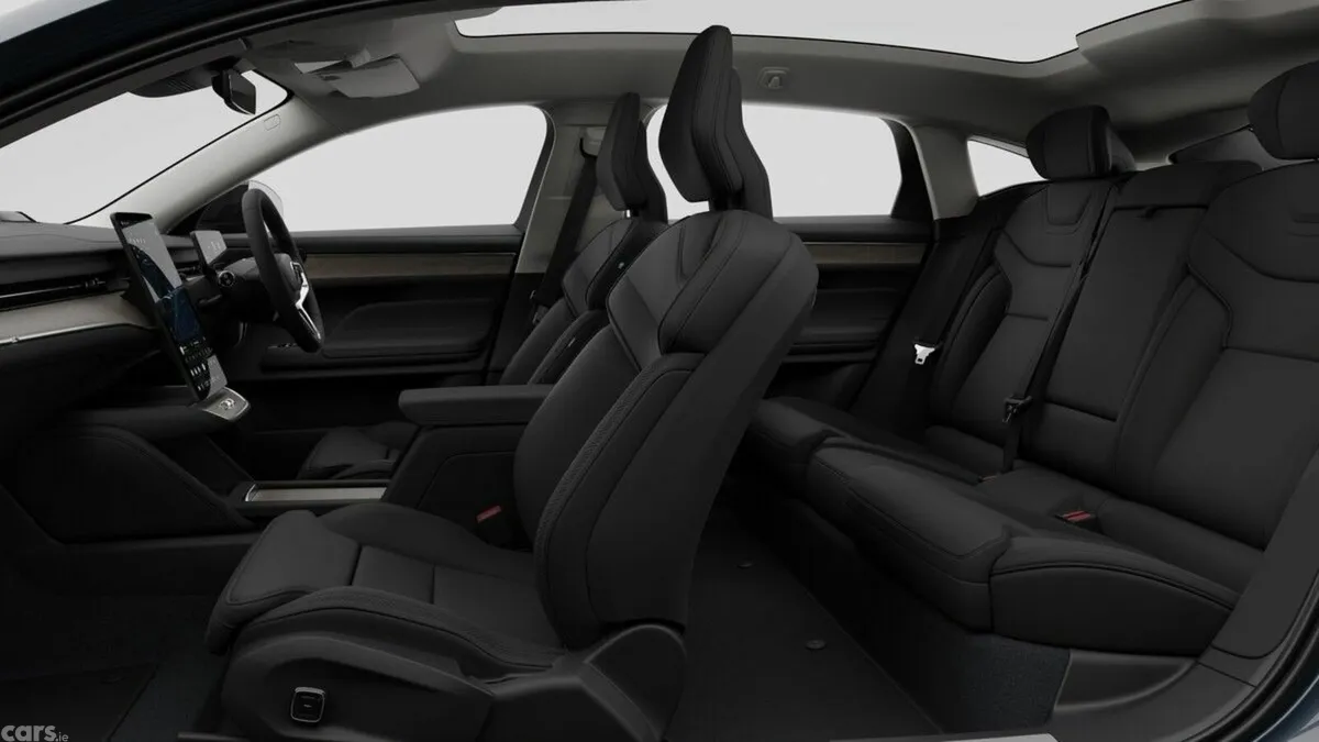 Volvo ES90 Saloon, Electric, 2027, Blue
