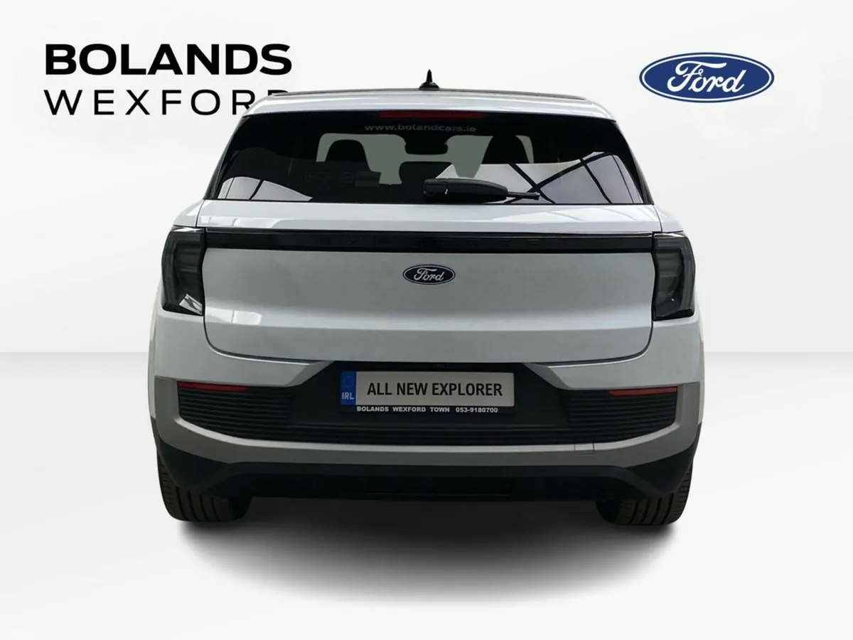 Ford Explorer SUV, Electric, 2026, White