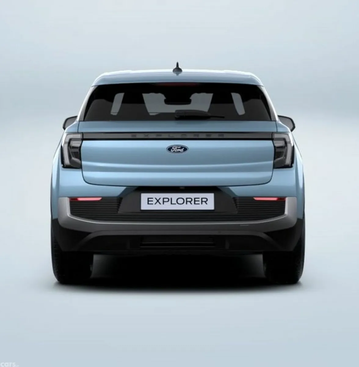 Ford Explorer SUV, Electric, 2026, Blue