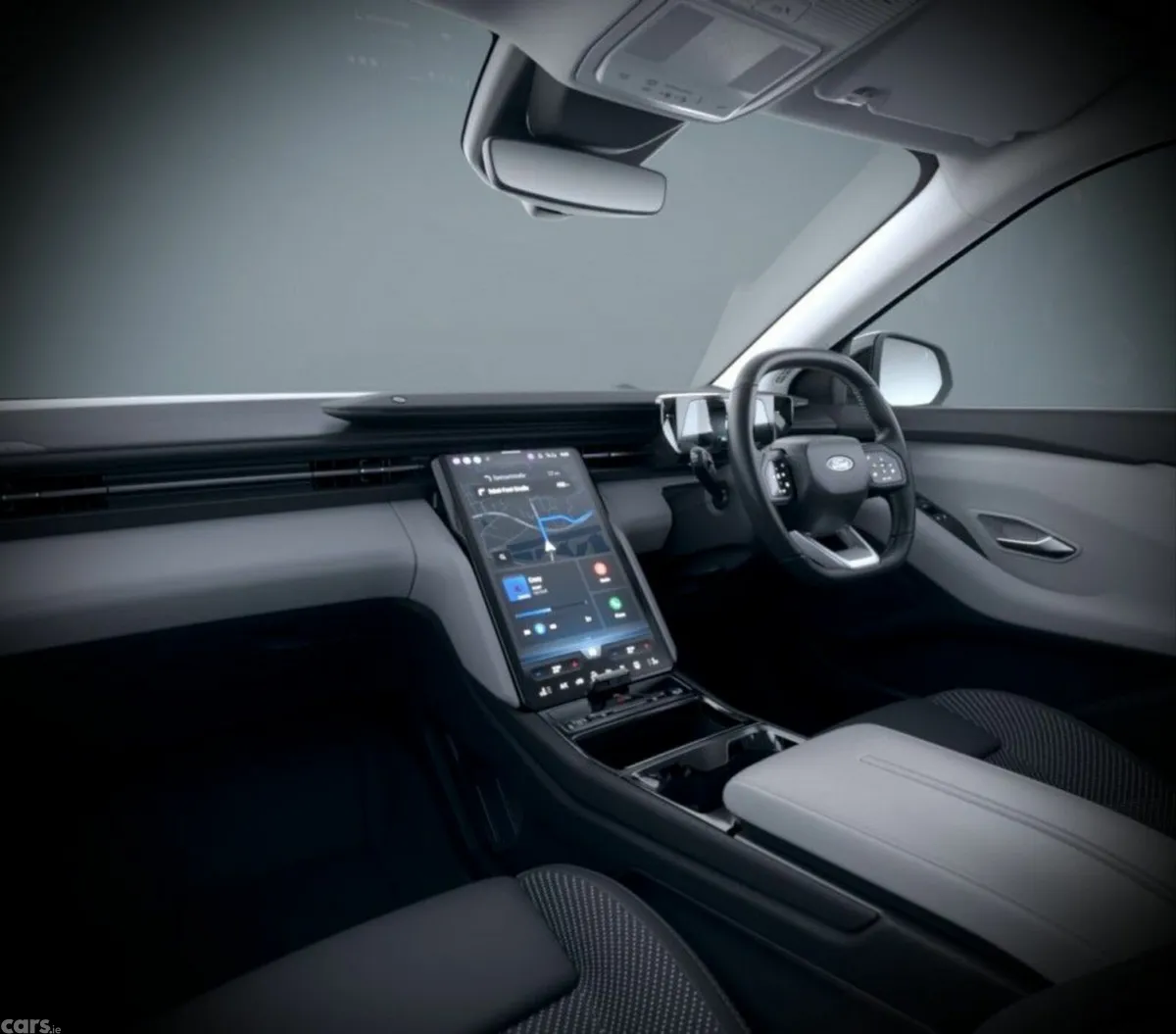 Ford Explorer SUV, Electric, 2026, Blue