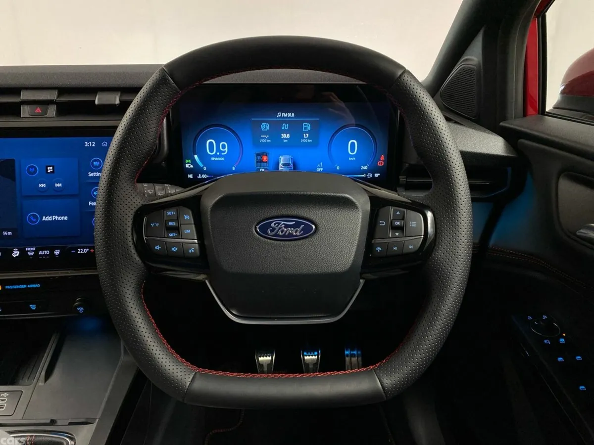 Ford Puma SUV, Petrol Hybrid, 2026, Red