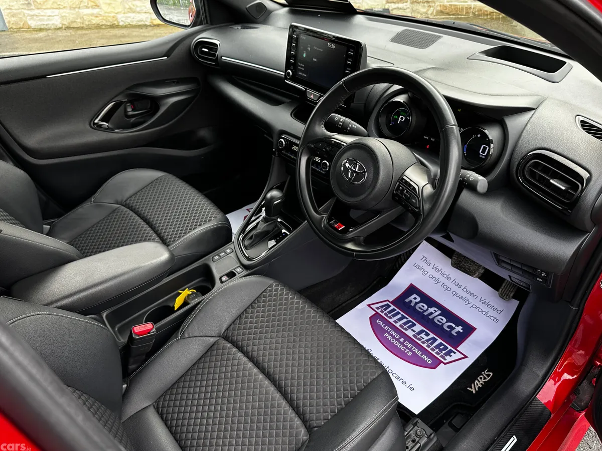 Toyota Yaris Hatchback, Petrol Hybrid, 2022, Red
