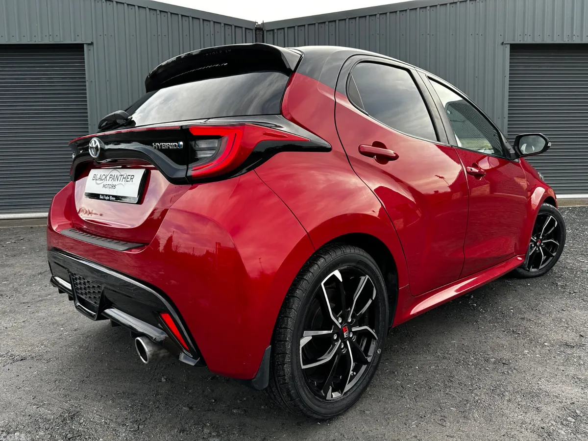 Toyota Yaris Hatchback, Petrol Hybrid, 2022, Red