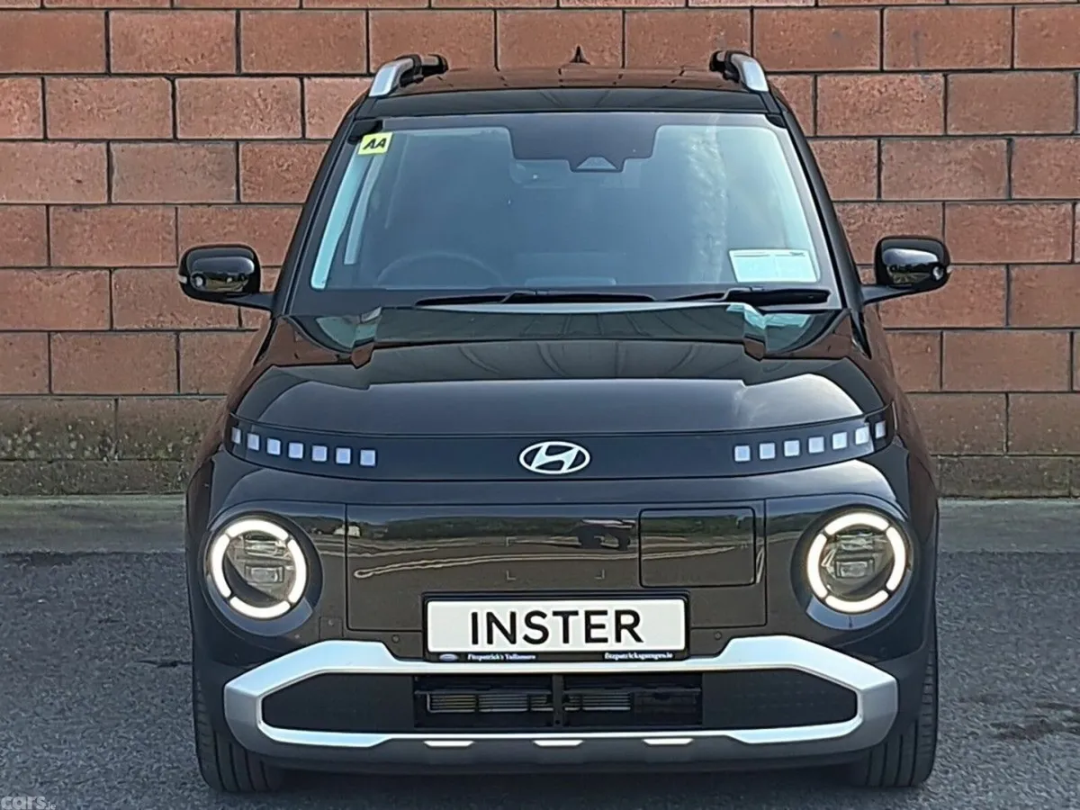 Hyundai INSTER SUV, Electric, 2027, Black