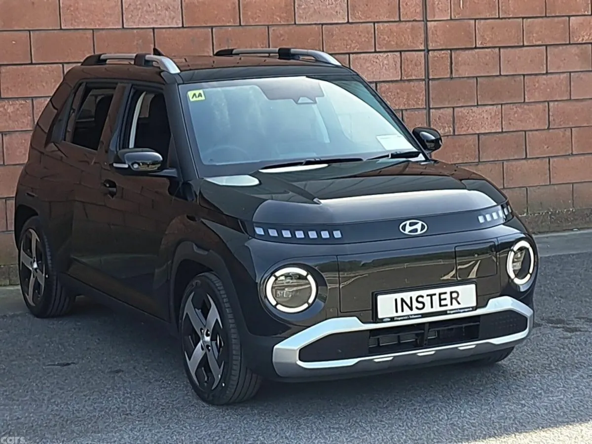 Hyundai INSTER SUV, Electric, 2027, Black